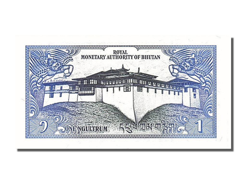 Banconote, Bhutan, 1 Ngultrum, 1981, FDS