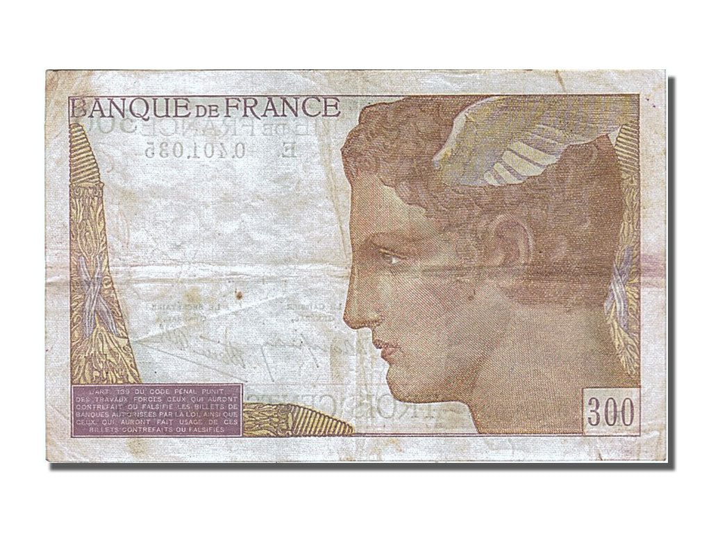 Banconote, Francia, 300 Francs, 300 F 1938-1939, 1938, 1938-10-06, BB