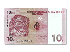 Banknote, Congo Democratic Republic, 10 Centimes, 1997, 1997-11-01, UNC(65-70)