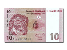 Banknote, Congo Democratic Republic, 10 Centimes, 1997, 1997-11-01, UNC(65-70)