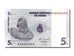 Banknote, Congo Democratic Republic, 5 Centimes, 1997, 1997-11-01, UNC(65-70)