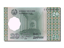 Banknote, Tajikistan, 20 Diram, 1999, UNC(65-70)
