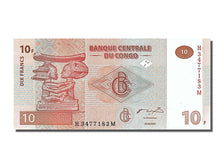 Banknot, Republika Demokratyczna Konga, 10 Francs, 2003, 2003-06-30, UNC(65-70)