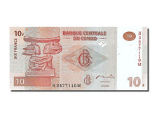Banknote, Congo Democratic Republic, 10 Francs, 2003, 2003-06-30, UNC(65-70)