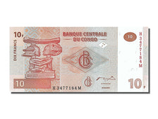 Banknote, Congo Democratic Republic, 10 Francs, 2003, 2003-06-30, UNC(65-70)