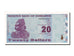 Banknote, Zimbabwe, 20 Dollars, 2009, 2009-02-02, UNC(65-70)