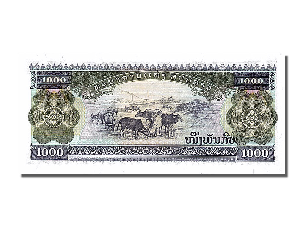 Banknote, Lao, 1000 Kip, 1998, UNC(65-70)