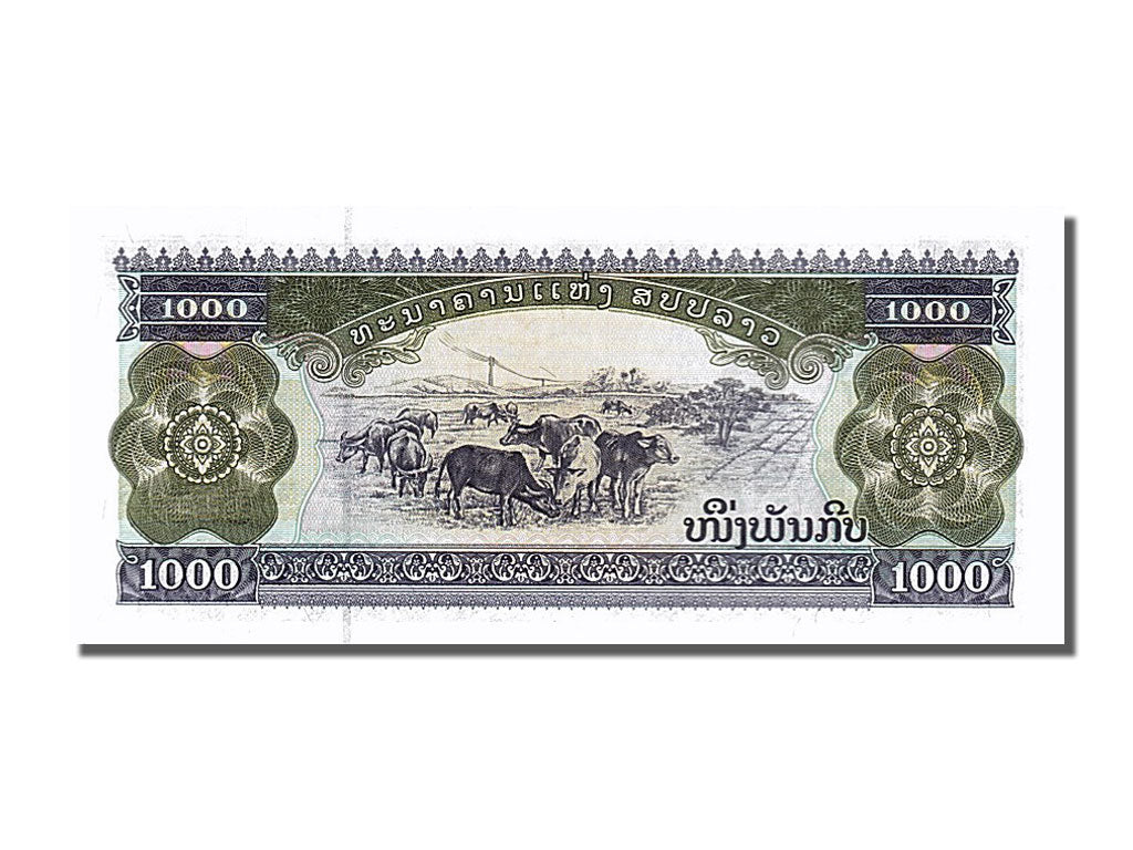 Billet, Lao, 1000 Kip, 1998, NEUF