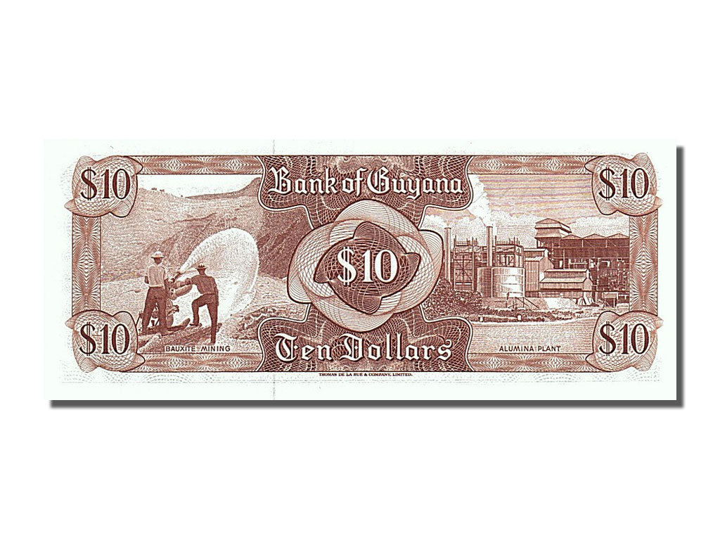 Banknote, Guyana, 10 Dollars, 1989, UNC(65-70)