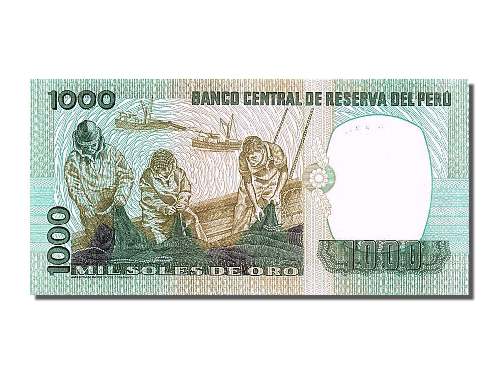 Banknot, Peru, 1000 Soles De Oro, 1981, 1981-11-05, UNC(65-70)