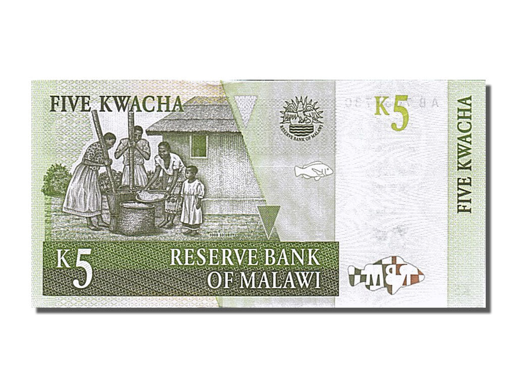 Billete, 5 Kwacha, 1997, Malawi, 1997-07-01, SC