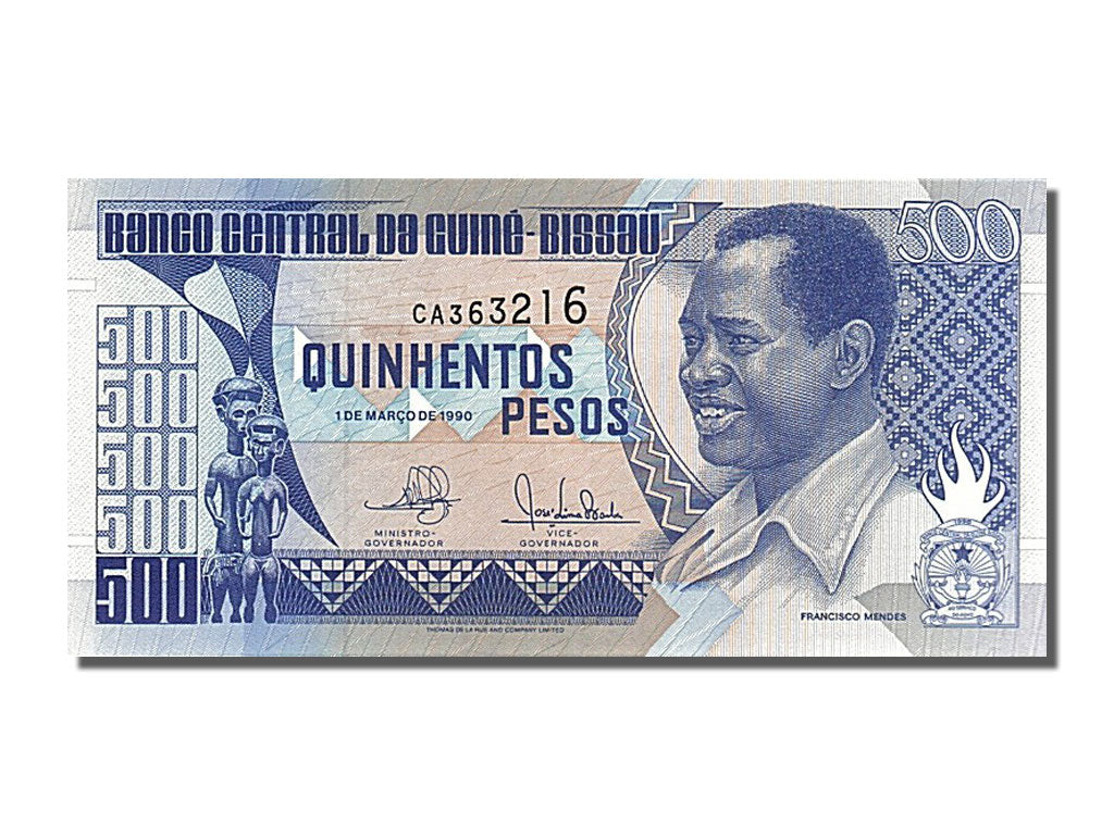 Banknote, Guinea-Bissau, 500 Pesos, 1990, 1990-03-01, UNC(65-70)