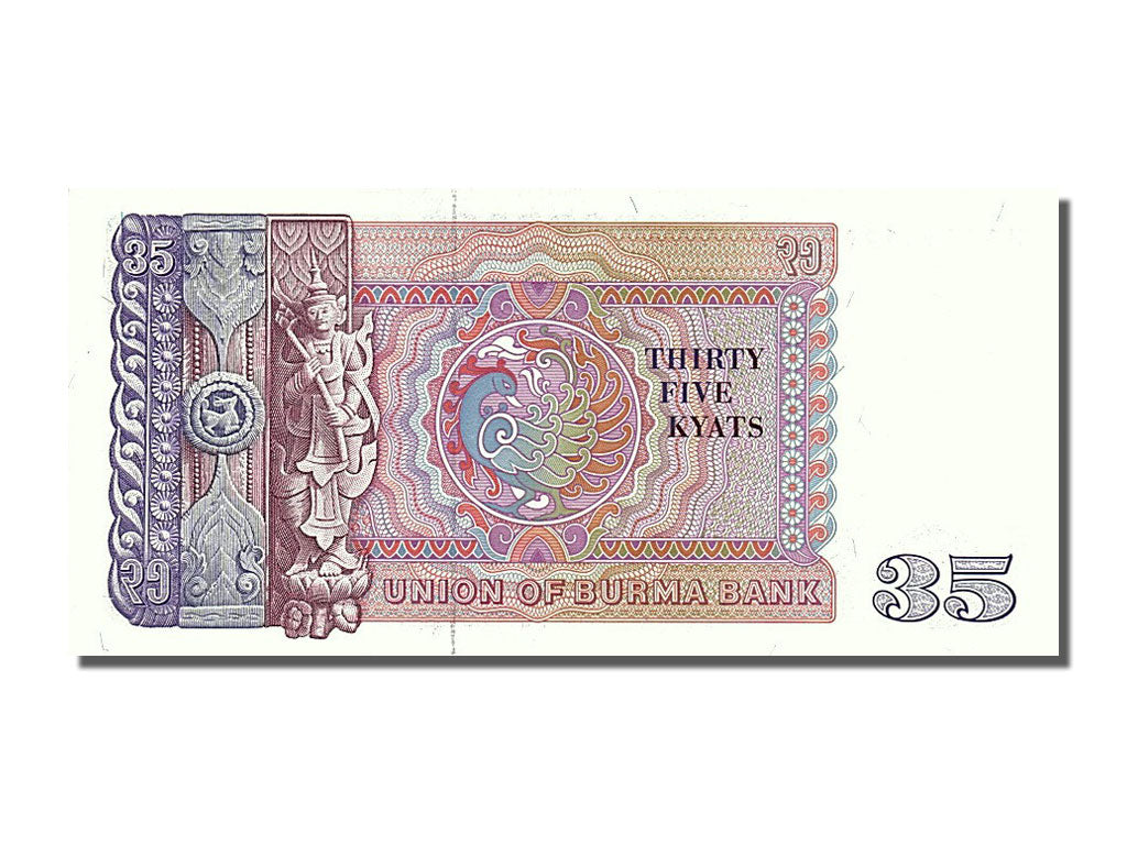 Banknote, Burma, 35 Kyats, 1986, UNC(65-70)