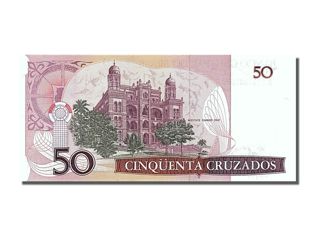 Banknote, Brazil, 50 Cruzados, 1986, UNC(65-70)