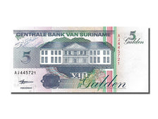 Banknote, Suriname, 5 Gulden, 1998, 1998-02-10, UNC(65-70)