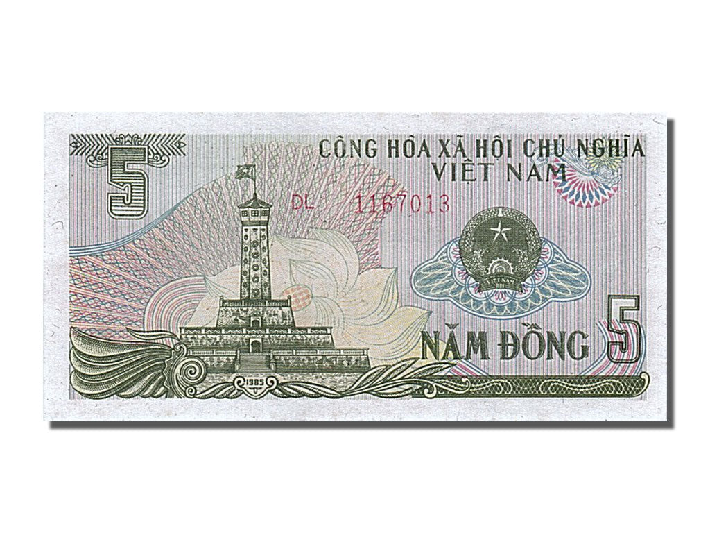 Banknote, Viet Nam, 5 D<ox>ng, 1985, UNC(65-70)