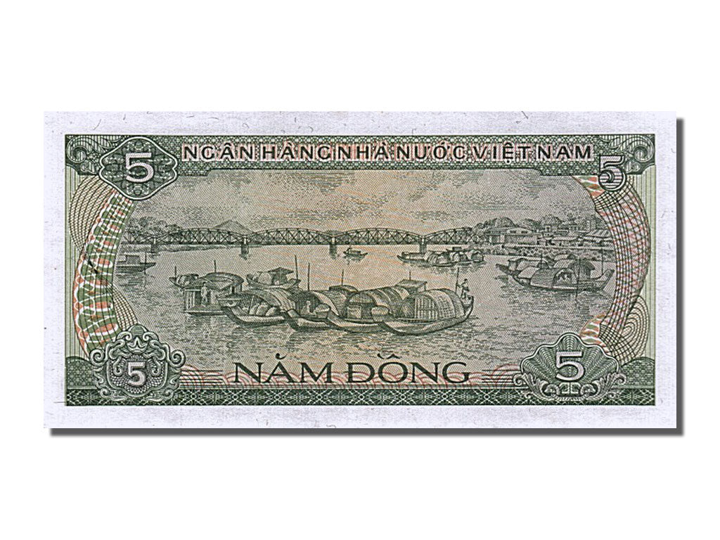 Banknote, Viet Nam, 5 D<ox>ng, 1985, UNC(65-70)