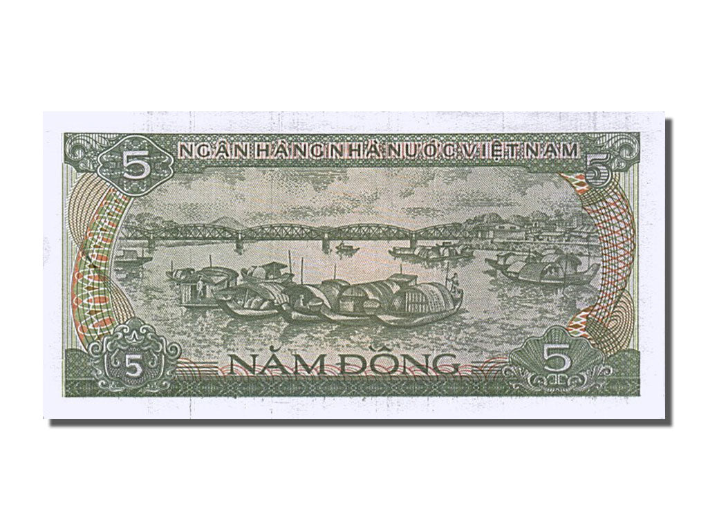 Banknot, Wiet Nam, 5 D<ox>ng, 1985, UNC(65-70)