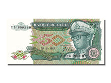 Banknote, Zaire, 50 Zaïres, 1988, 1988-06-30, UNC(65-70)