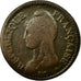 Frankrijk, Decime, Dupré, 1798, Lyon, Bronzen, ZG+, Gadoury:187