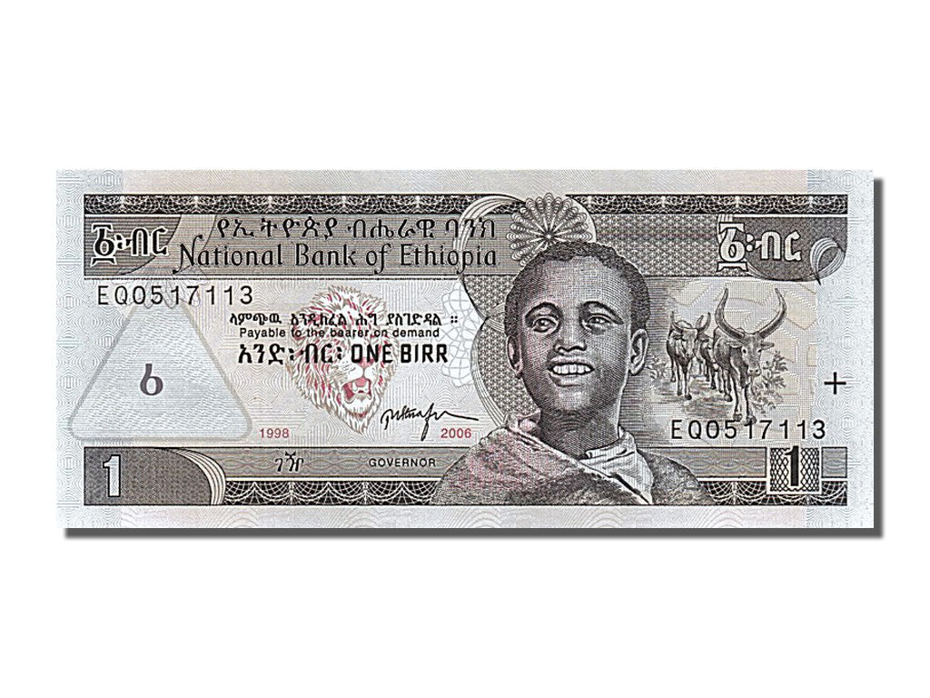 Banknot, Etiopia, 1 Birr, 1998, UNC(65-70)