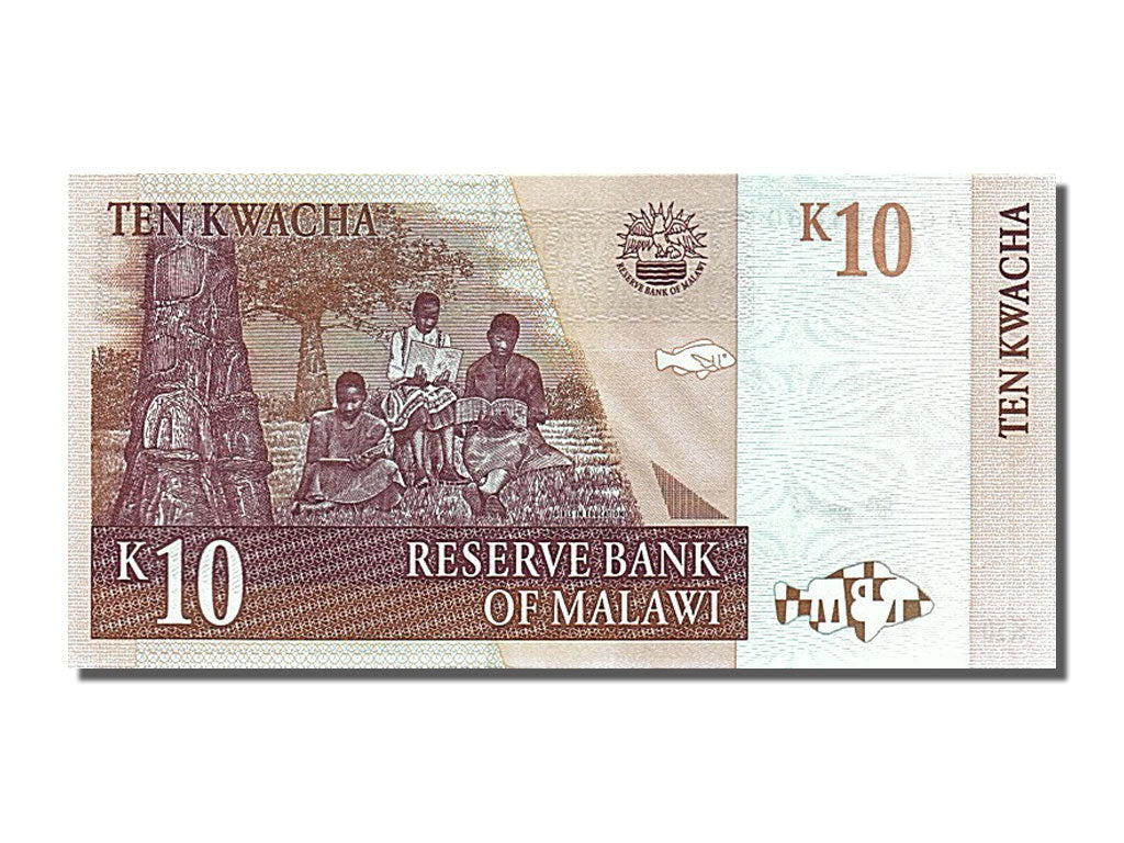Banknote, Malawi, 10 Kwacha, 1997, 1997-07-01, UNC(63)