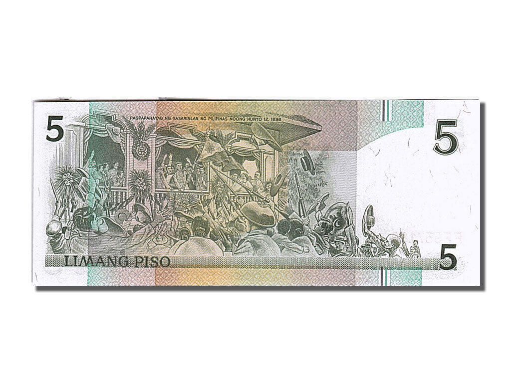 Banknote, Philippines, 5 Piso, 1985, UNC(65-70)