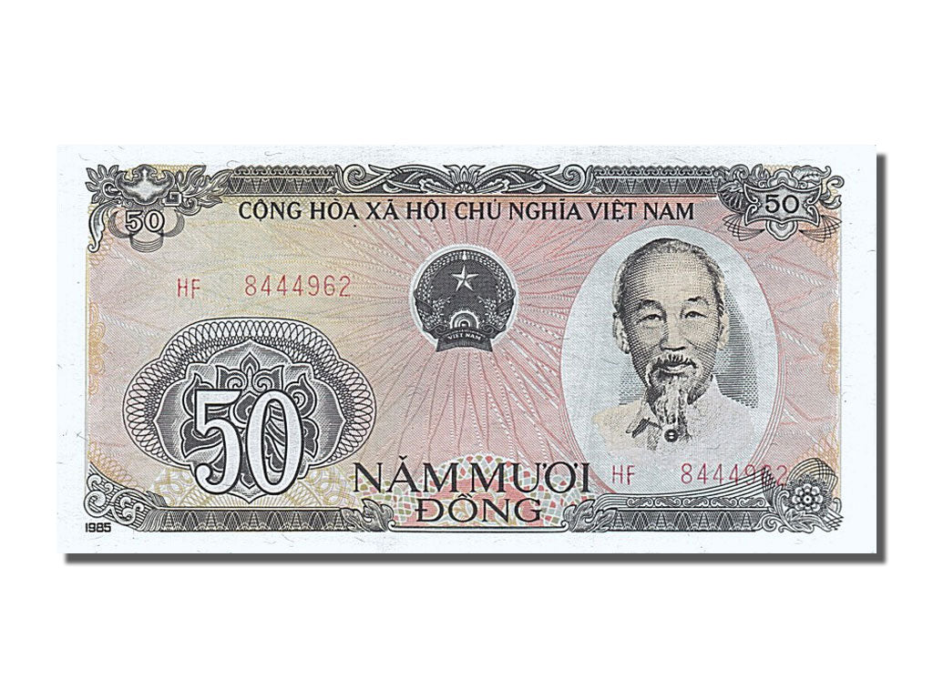 Banknote, Viet Nam, 50 D<ox>ng, 1985, UNC(65-70)