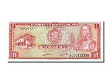 Banknote, Peru, 10 Soles De Oro, 1973, 1973-05-24, UNC(65-70)