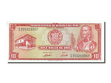 Banknote, Peru, 10 Soles De Oro, 1973, 1973-05-24, UNC(65-70)