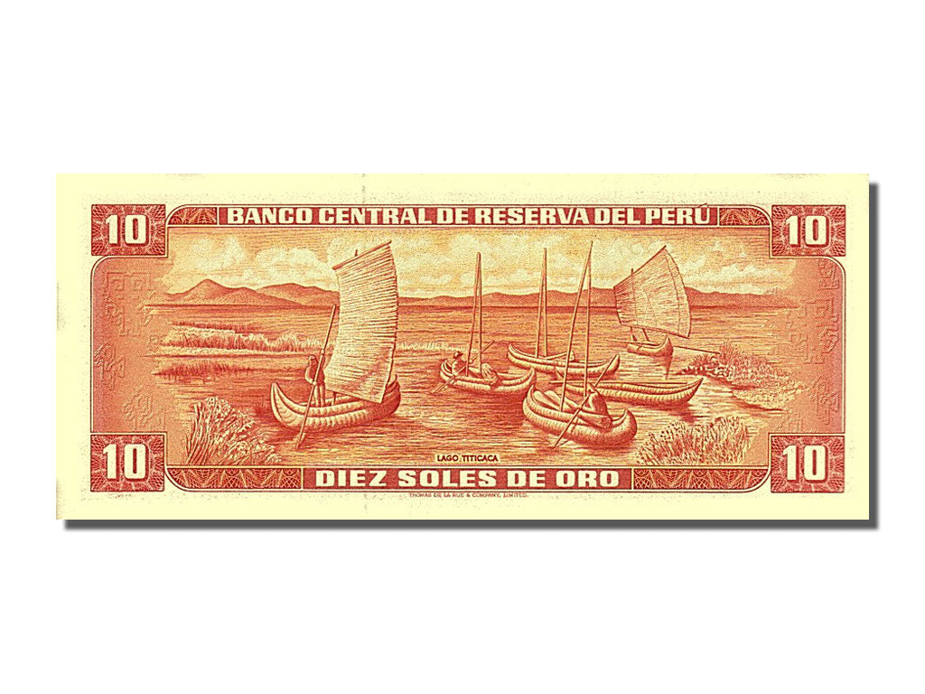 Banknote, Peru, 10 Soles De Oro, 1973, 1973-05-24, UNC(65-70)