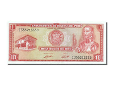 Banknote, Peru, 10 Soles De Oro, 1973, 1973-05-24, UNC(65-70)