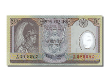 Geldschein, Nepal, 10 Rupees, 2005, UNZ