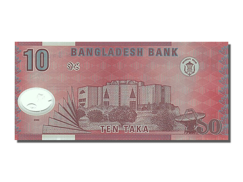 Billet, Bangladesh, 10 Taka, 2000, NEUF