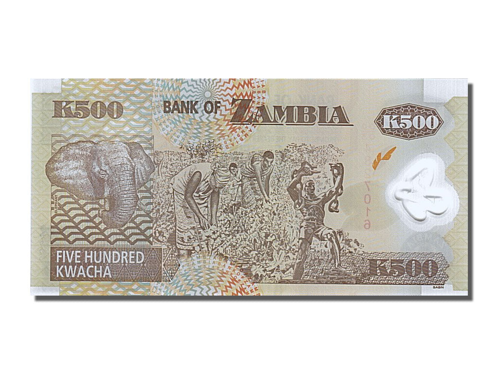 Banknote, Zambia, 500 Kwacha, 2009, UNC(65-70)