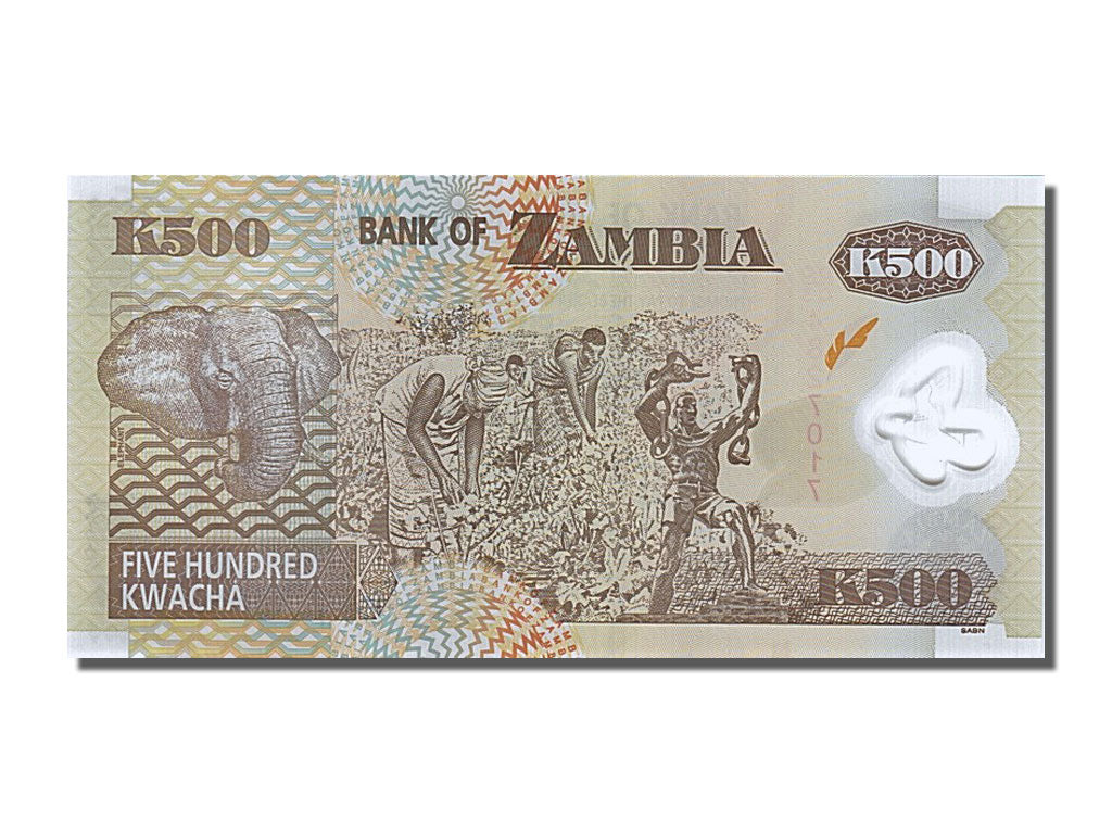 Banknote, Zambia, 500 Kwacha, 2009, UNC(65-70)