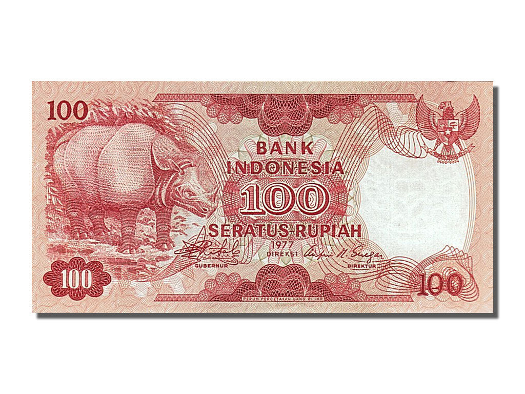 Banconote, Indonesia, 100 Rupiah, 1977, FDS