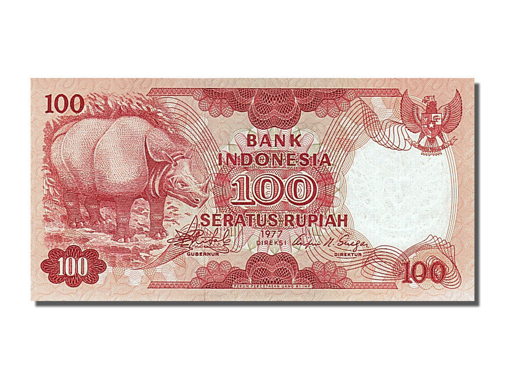 Banknot, Indonesia, 100 Rupiah, 1977, UNC(65-70)