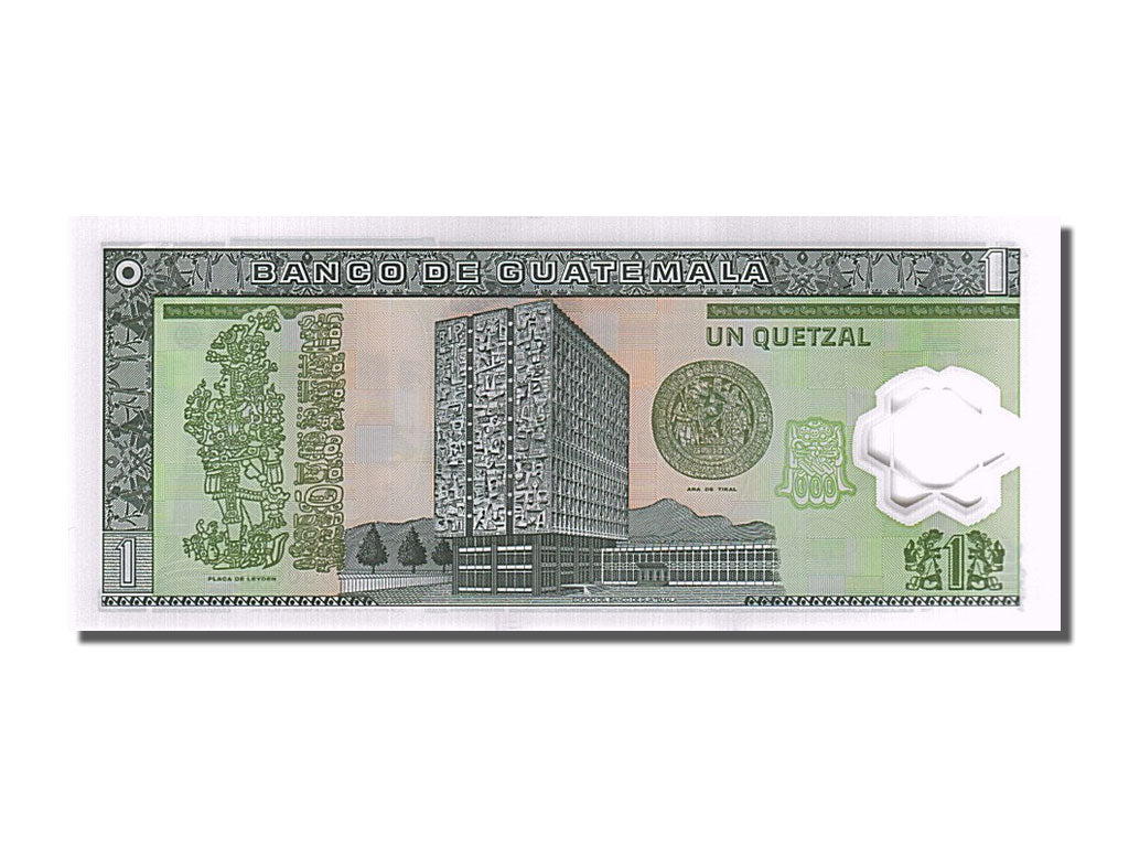 Billete, 1 Quetzal, 2008, Guatemala, UNC