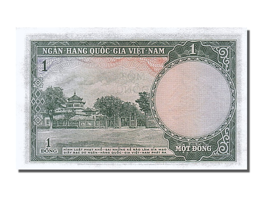 Banknot, Wiet Nam, 1 D<ox>ng, 1955, UNC(65-70)