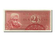 Banknote, Indonesia, 2 1/2 Rupiah, 1956, UNC(65-70)