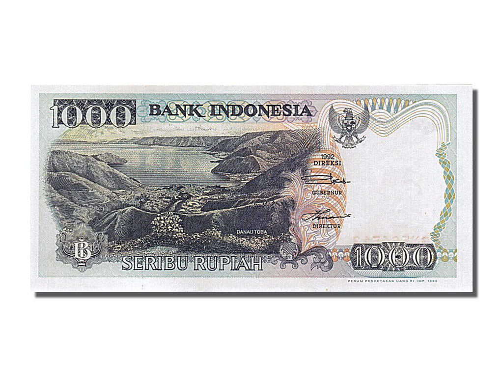 Geldschein, Indonesien, 1000 Rupiah, 1992, UNZ