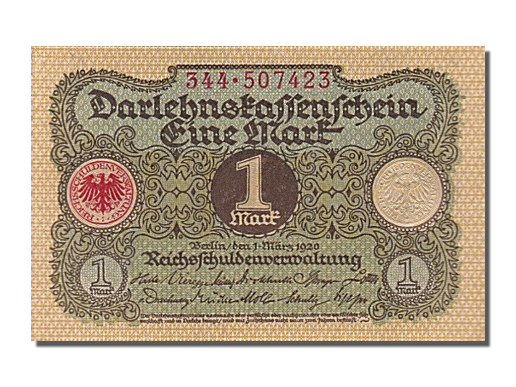 Billet, Allemagne, 1 Mark, 1920, 1920-03-01, NEUF