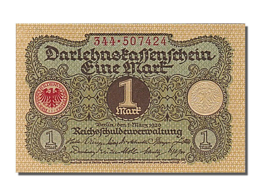 Billet, Allemagne, 1 Mark, 1920, 1920-03-01, NEUF