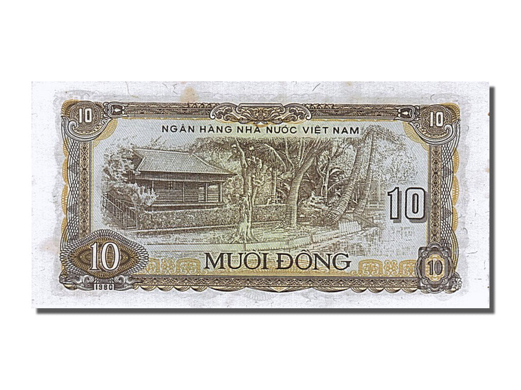 Banknot, Wiet Nam, 10 D<ox>ng, 1980, UNC(65-70)