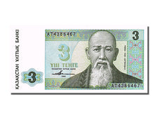 Banknote, Kazakhstan, 3 Tenge, 1993, UNC(65-70)