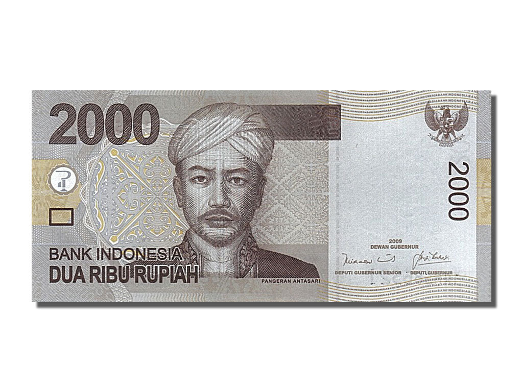 Billete, 2000 Rupiah, 2009, Indonesia, UNC