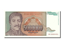 Banknote, Yugoslavia, 5,000,000 Dinara, 1993, UNC(65-70)