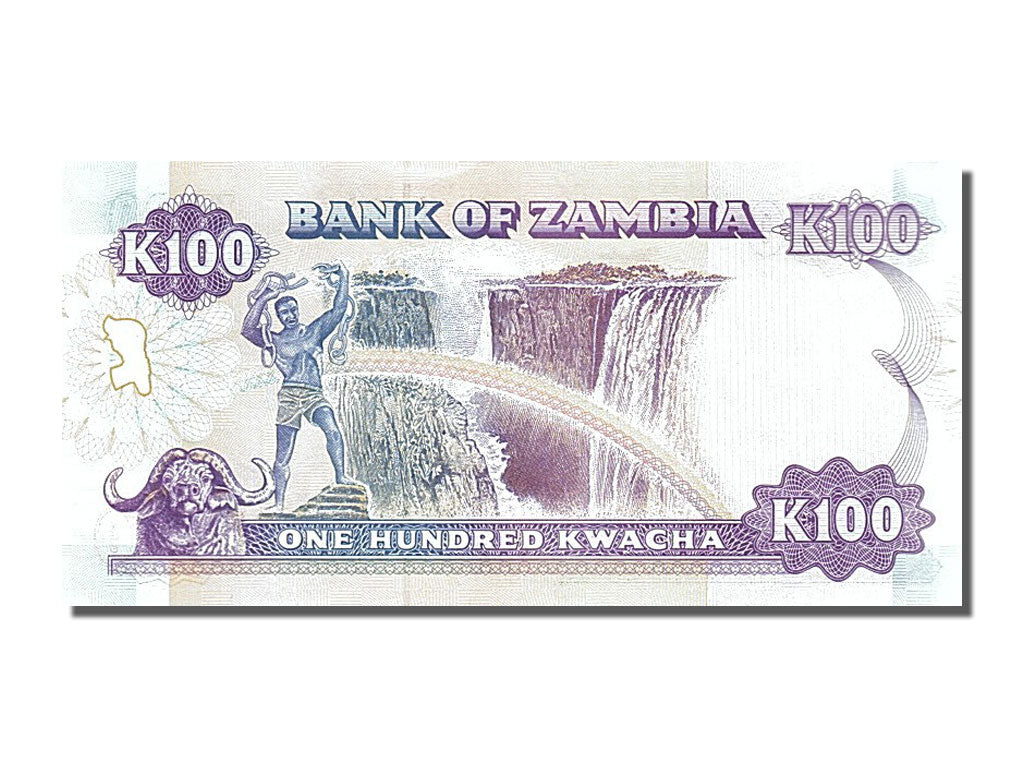 Banknote, Zambia, 100 Kwacha, 1991, UNC(65-70)