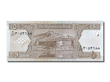 Billet, Afghanistan, 5 Afghanis, 2002, NEUF